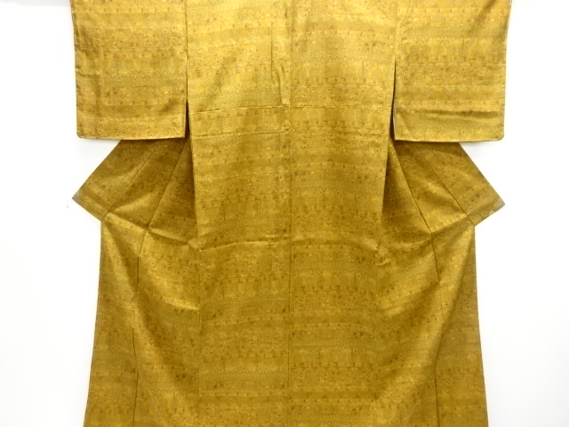 JAPANESE KIMONO / KOMON / UNUSED / ABSTRACT PERSON